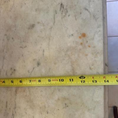 Vintage Wooden Washstand Cabinet on Casters