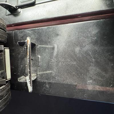 Sale Photo Thumbnail #322: Includes Structo, Tonka, Nylint, and more. Total of nine pieces. There is age and use related wear, and there may or may not be missing accessories. Measurement of longest: 24”L. [VY]