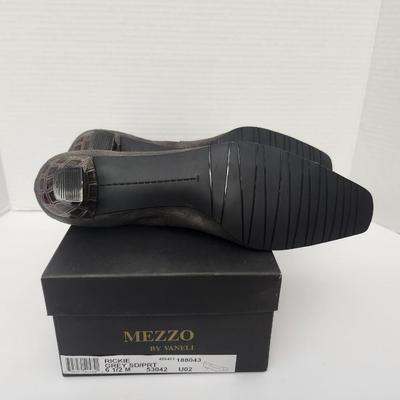 Mezzo By Vaneli Rickie Grey Dress Pumps Womens Size 6 1/2 M With Box