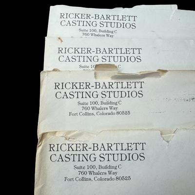 Sale Photo Thumbnail #354: NOS. Includes Peter Jr., Tennis Player “Wayne,” The American’s “Jason,” and Mitch. Total of four pieces. There is storage related wear, and some patina. Measurement of tallest: 10”H. [SR]