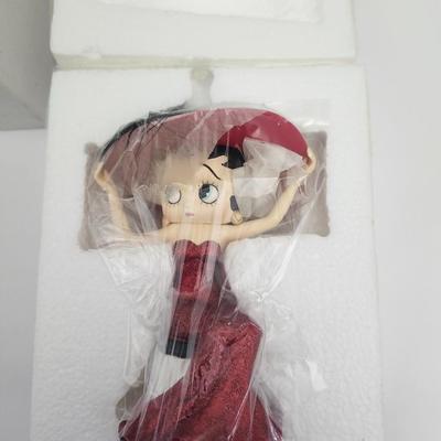 Betty Boop Musical Figurine Decorative Collectible 2007 King Features With Original Box Foam Insert