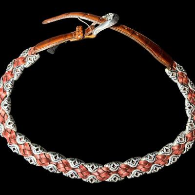 Sale Photo Thumbnail #414: Includes a Brighton ladies’ belt, makeup compacts, butterfly trinket boxes, an enameled locket, Brighton bracelets, Mignon & Mignon, men’s Timex, and more. Total of 13 pieces. The watch is not tested. [RY]