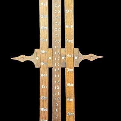 Sale Photo Thumbnail #422: Possibly German or Swiss in origin. Wood construction. No obvious issues with this piece. Measurement: 30”L. Pre-auction estimate: $25-$50. [RY]