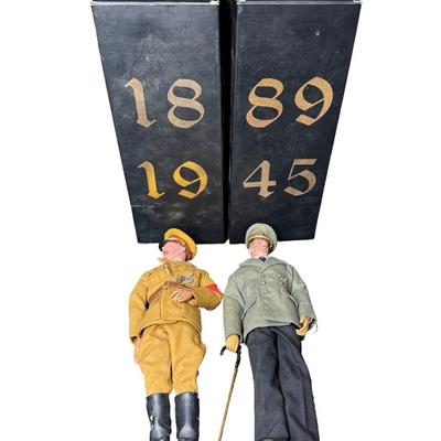 Sale Photo Thumbnail #442: By 3R. This is a 1/6 scale set. It may or may not be complete. It includes the original box, which has storage and/or use related wear. It has been in a smoky environment. [JS]