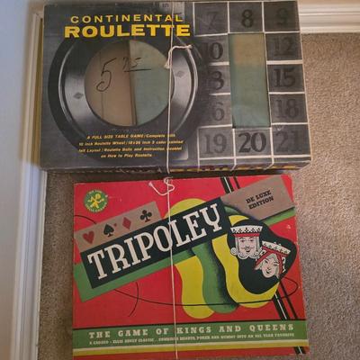 Vintage board games