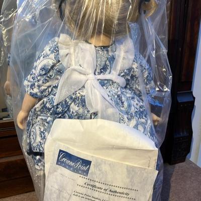 Rare Artist Proof #1 Alice in Wonderland 25.5" Doll - Mint, Limited Ed 1/25, COA