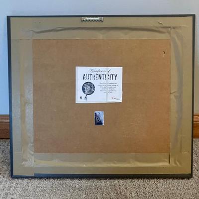 Carter Hart Flyers Rookie Review Framed Collectible - Game-Used Puck! Ltd Ed #25/279 w/ COA