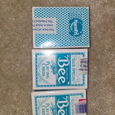 3 unopened card sets