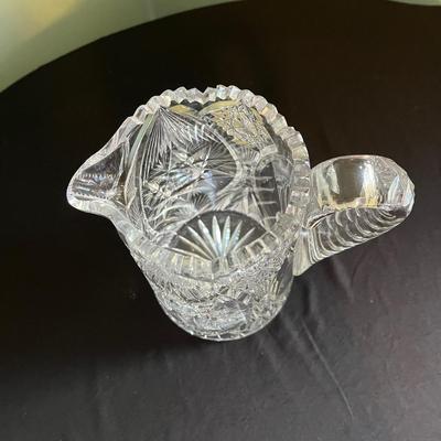 Cut Glass Serving Ware and Vase (LR-BC)