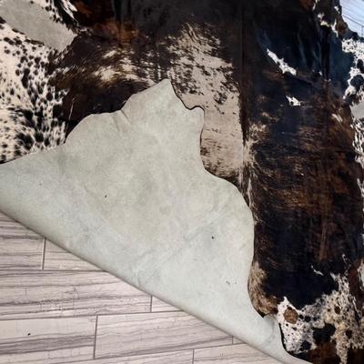 Tri-Colored Cowhide Rug