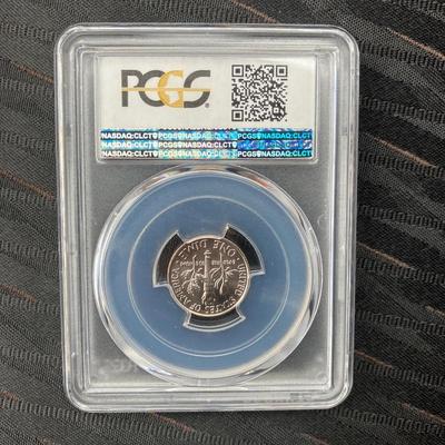 2017-P Roosevelt Dime PCGS MS66FB – Full Bands – Gem Uncirculated with Razor-Sharp Torch Details