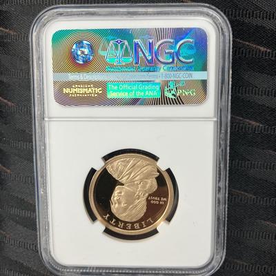 2017-S Sacagawea Dollar (Sequoia Design) – Official U.S. Mint 10-Coin Silver Proof Set – NGC PF69 Ultra Cameo Early Releases