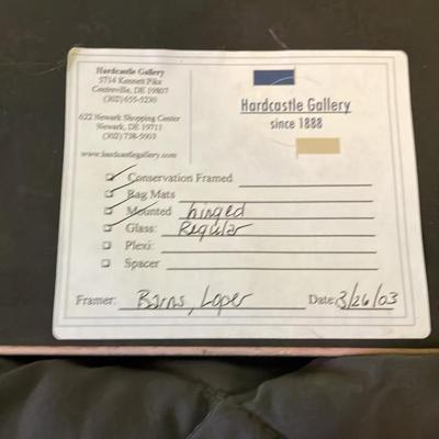 Vintage Signed Giclee Print "As a Flower of the Field" by Carolyn Blish, 2003