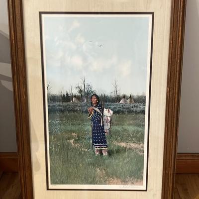 Michael Coleman (b. 1946) “Sioux Mother, 1981”