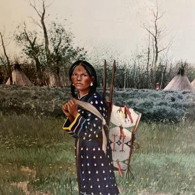 Michael Coleman (b. 1946) “Sioux Mother, 1981”