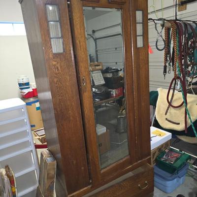 Antique wardrobe