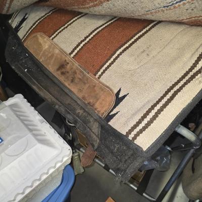 Saddle blankets and pads
