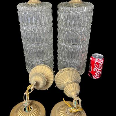 Sale Photo Thumbnail #527: Two pieces. Not tested. Measurement: 22”H (each). [LI]