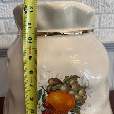 Henry’s Staffordshire England Ceramic Potato Keeper with Lid