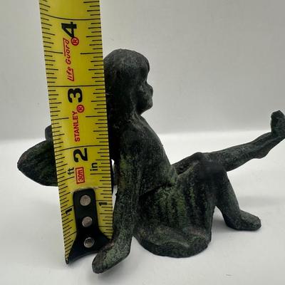 Vintage Cast Iron Fairy