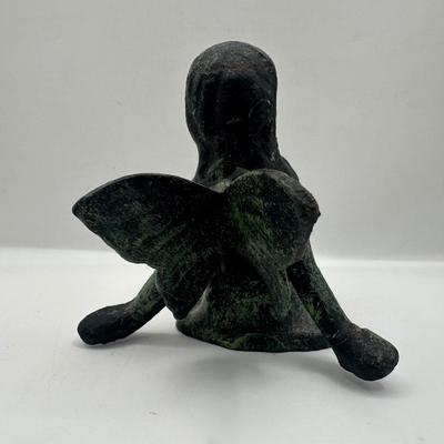 Vintage Cast Iron Fairy