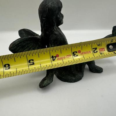 Vintage Cast Iron Fairy