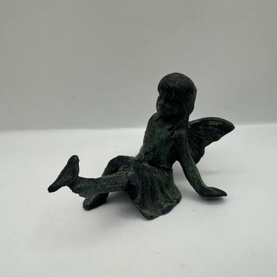 Vintage Cast Iron Fairy