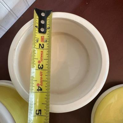 Seymour Mann Mushroom Canister Set with Salt & Pepper (6 Pieces)