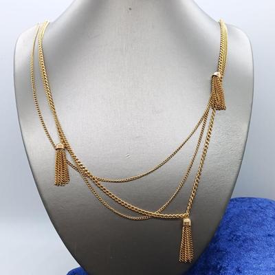 LOT 151: Gold-Tone Costume Jewelry