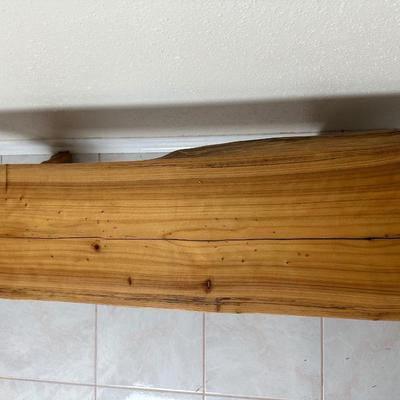 Rustic Solid Wood Bench