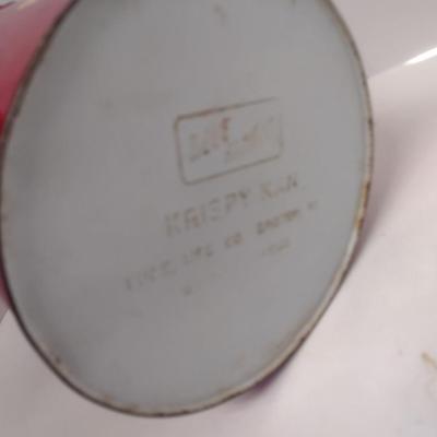 Vintage Krispy Kan Storage Tin