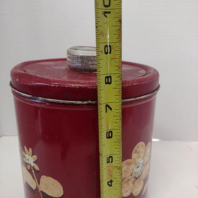 Vintage Krispy Kan Storage Tin