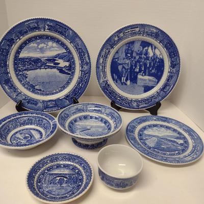 Shenango China Dinnerware- 'Baltimore & Ohio Railroad'- Approx Pieces