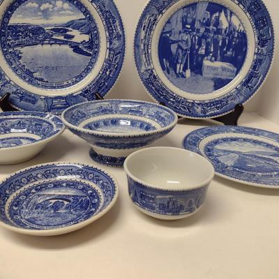 Shenango China Dinnerware- 'Baltimore & Ohio Railroad'- Approx Pieces
