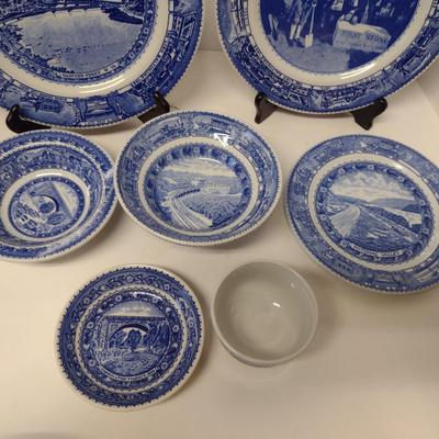 Shenango China Dinnerware- 'Baltimore & Ohio Railroad'- Approx Pieces