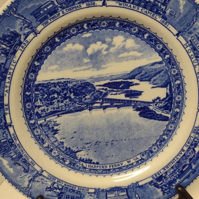 Shenango China Dinnerware- 'Baltimore & Ohio Railroad'- Approx Pieces