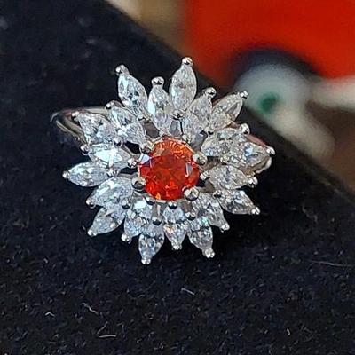 Treated Ruby Ring