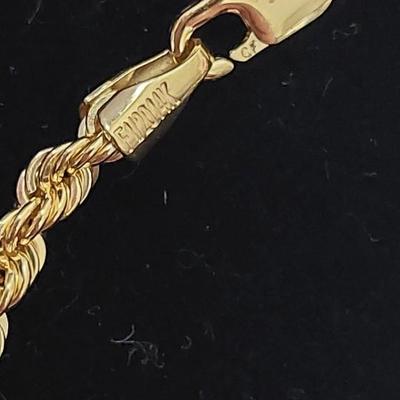 14kt Gold Filled Rope Necklace
