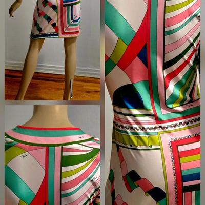 Vtg 80-90s pucci dress never worn Amazing