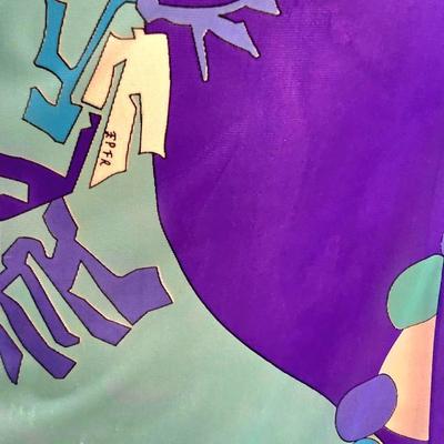 Vtg 60-70s Pucci FR micro mini bra dress