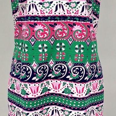 Vtg 60s Timeles Mini Green/Fuschia coloration design