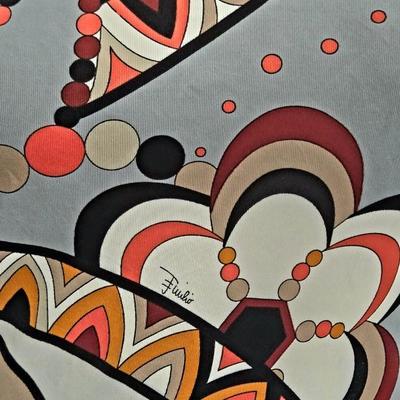 Vtg 70-80s Pucci multi colored dress signed sleeveless