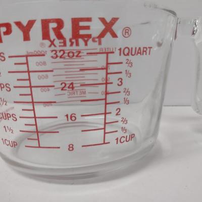 Pyrex Glass Measuring Cup- One Quart Capacity