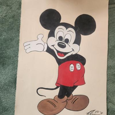 Vintage Mickey Art