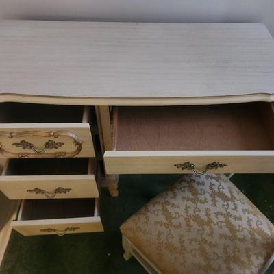 Vanity & mirror French provincial style