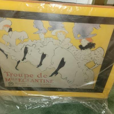 La Troupe de Mademoiselle print