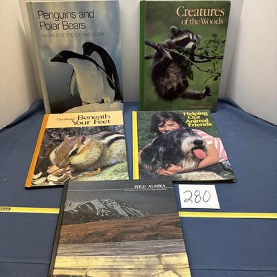 Animals and Alaska Book Lot