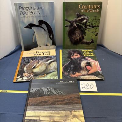 Animals and Alaska Book Lot