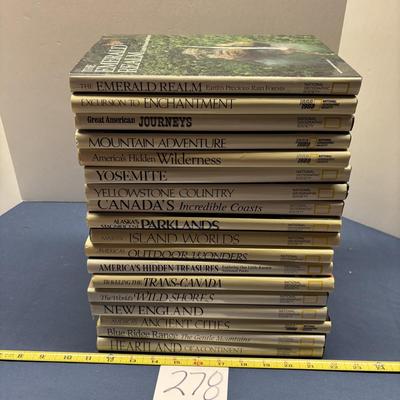 National Geographic Book Lot