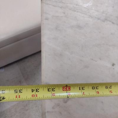 Antique Eastlake Accent Table with Marble Top Choice C